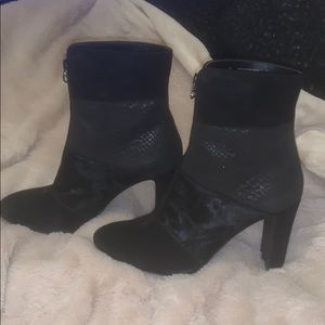 Anne Klein bootie heels